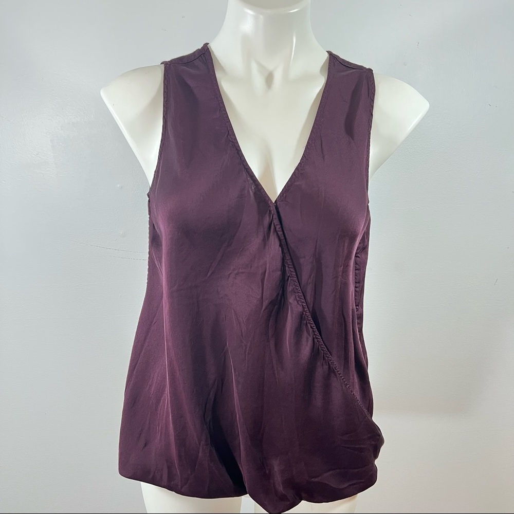 Splendid Wrap Blouse Top Size Medium